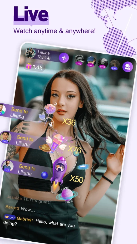 chamet mod apk live chat
