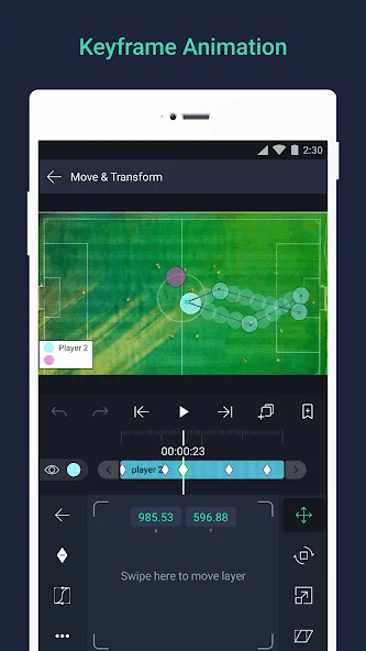 Alight Motion Mod Apk Keyframe Animation