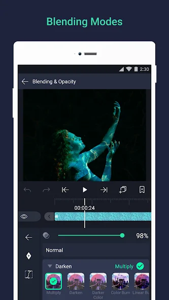 Alight Motion Mod Apk blending modes
