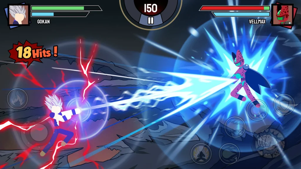 Stickman Warriors Mod Apk NO ads