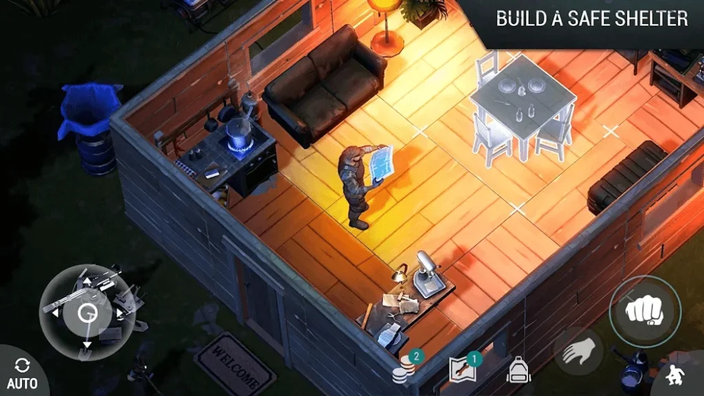 : Mod menu options in Last Day on Earth Mod APK Platinmods version showing cheats and game hacks