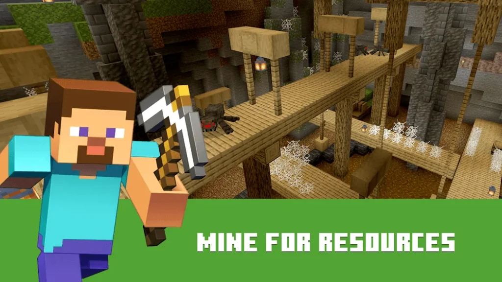 Minecraft Mod APK character skins unlocked in selection menu